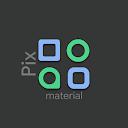 Pix Material Dark Icon Pack