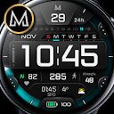 MD283 3D Digital watch face